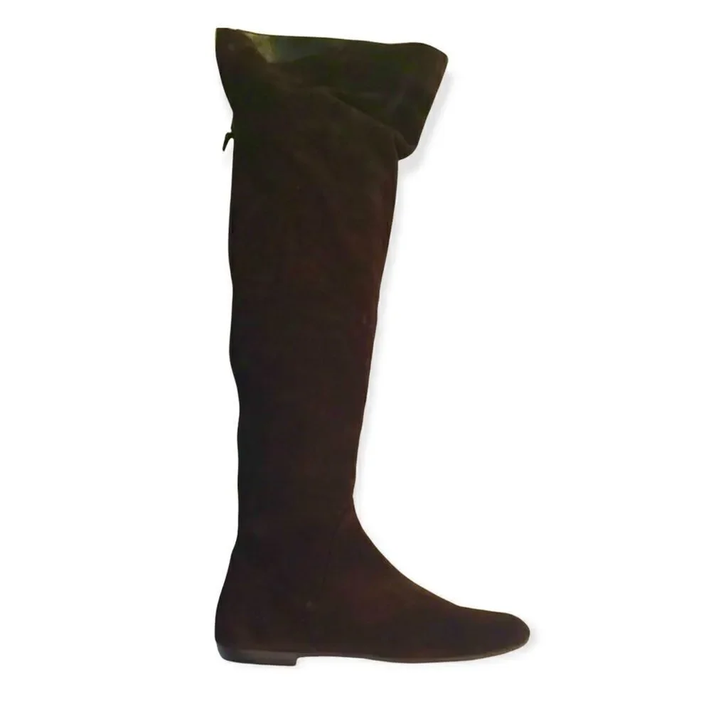 New Giuseppe Zanotti chocolate suede boots